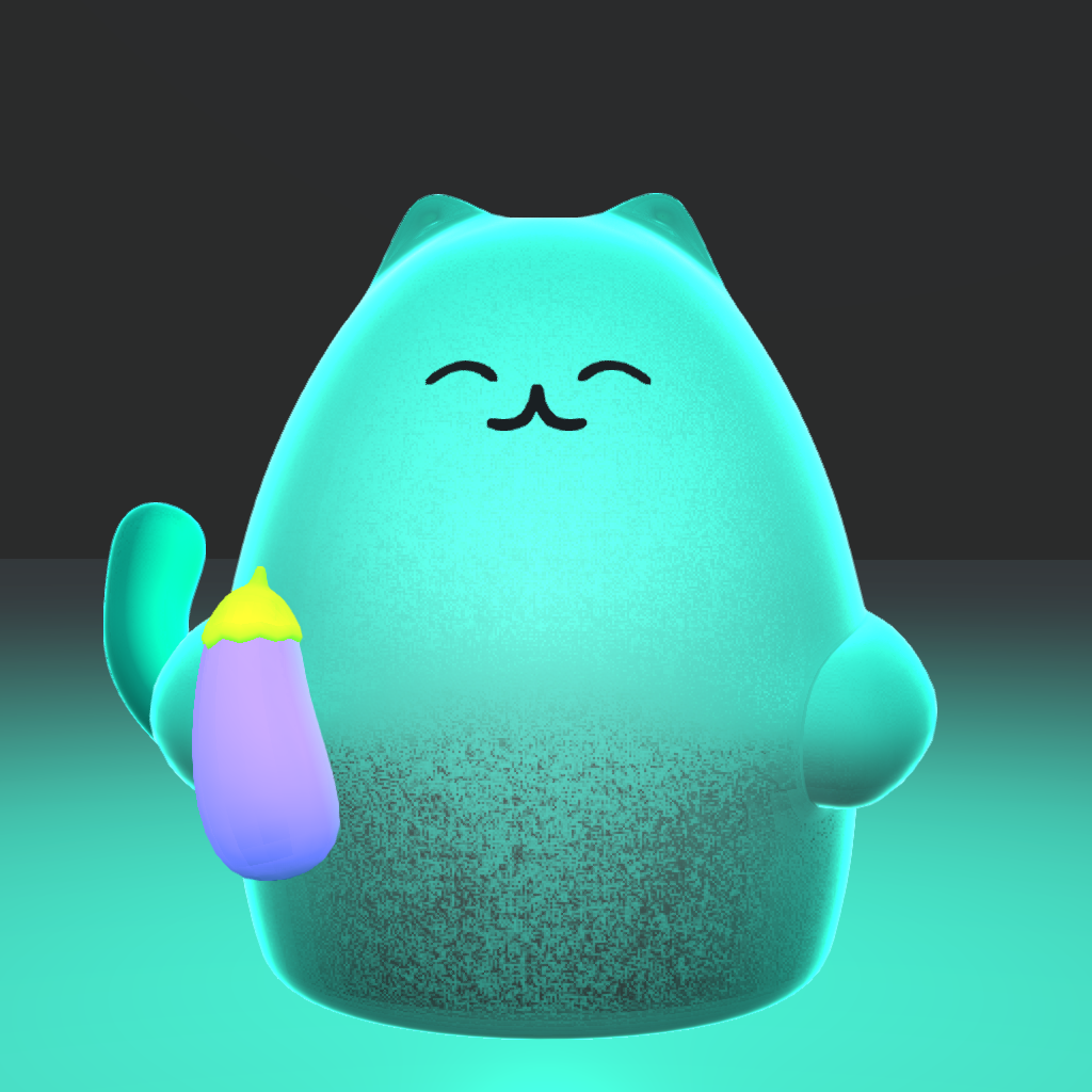 Glow Kitties #28