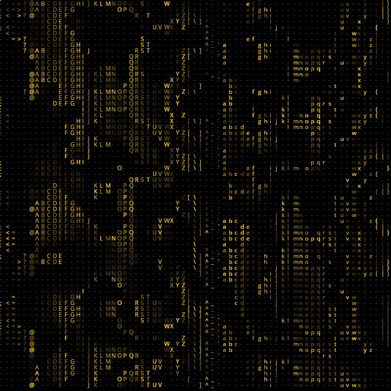 Ascii Noise #47