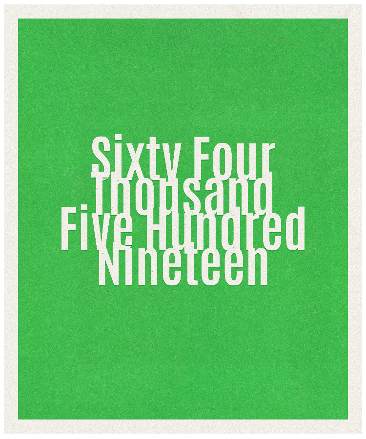 Count #64519