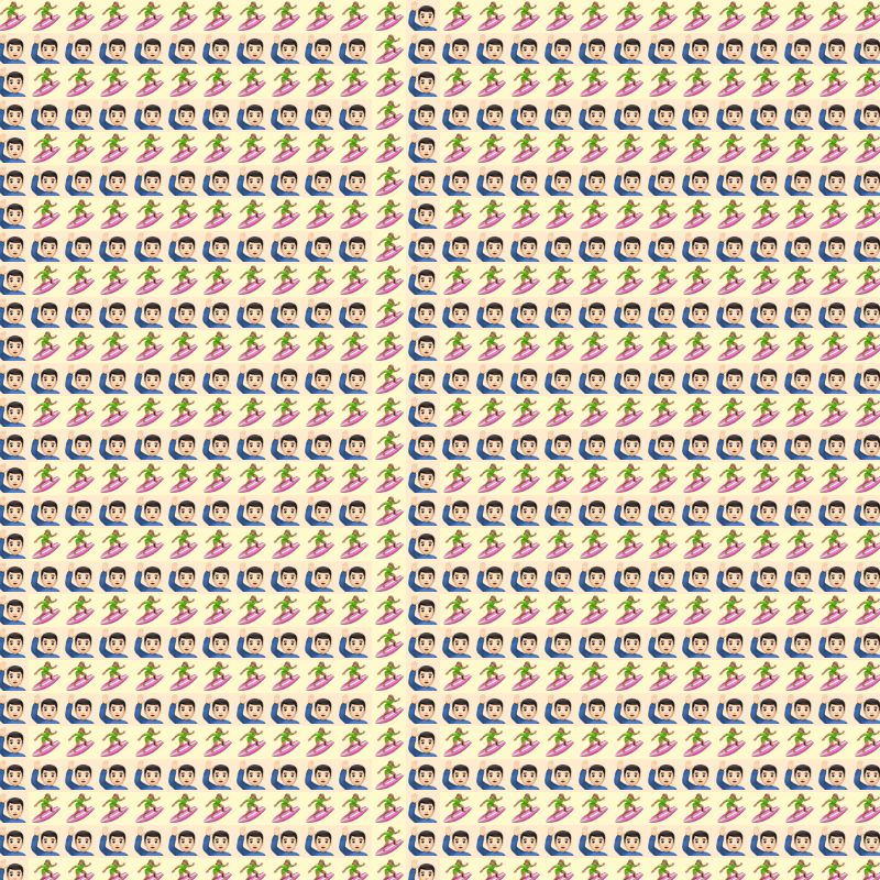 Elementary Cellular Emoji Automata #918