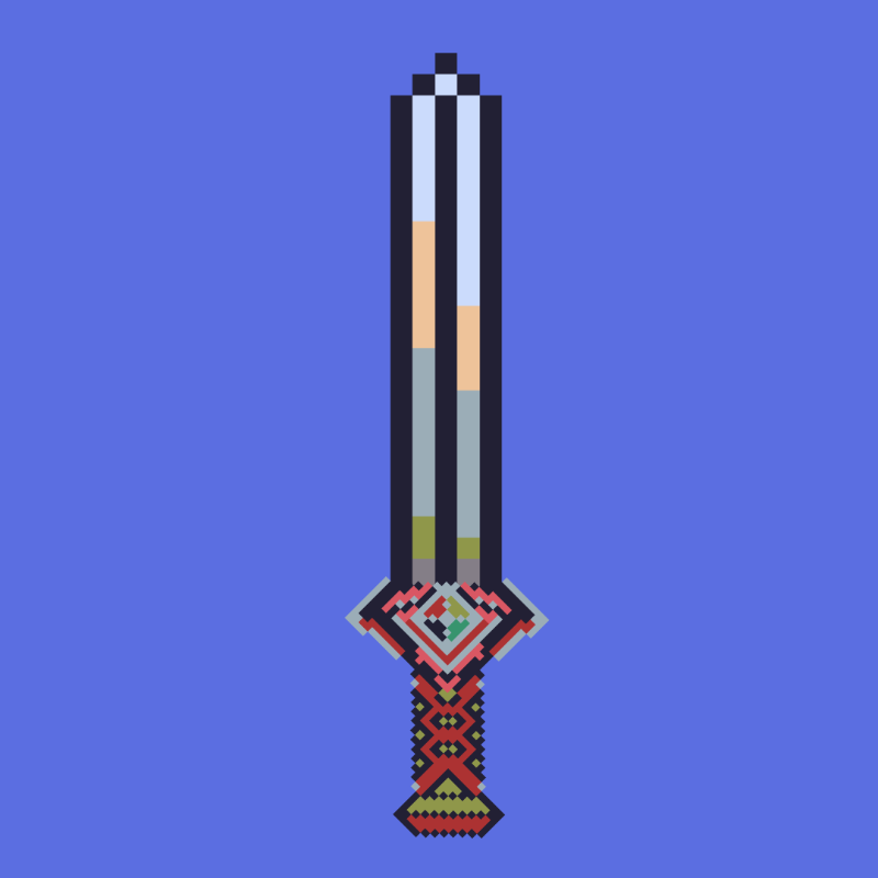 Generative Pixel Swords