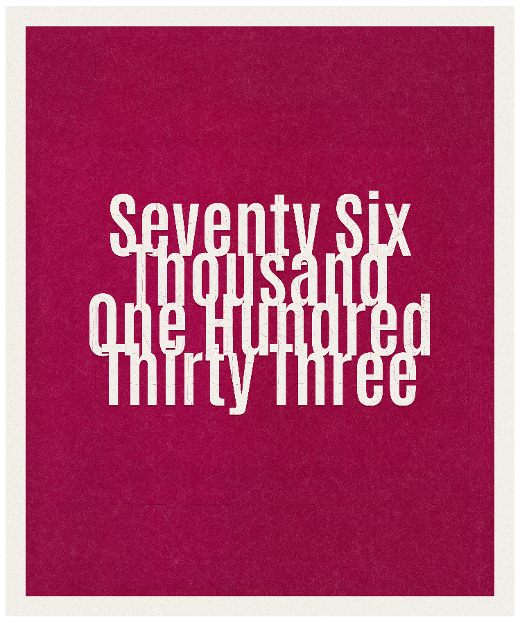 Count #76133