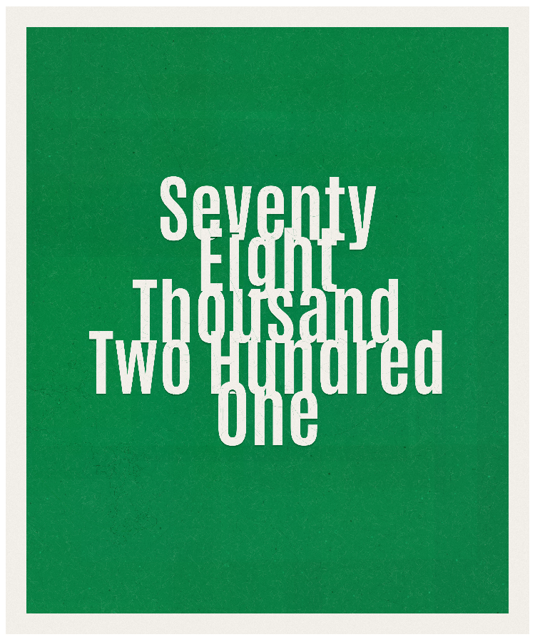 Count #78201