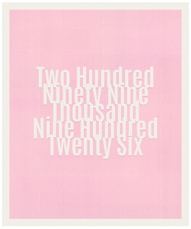 Count #299926