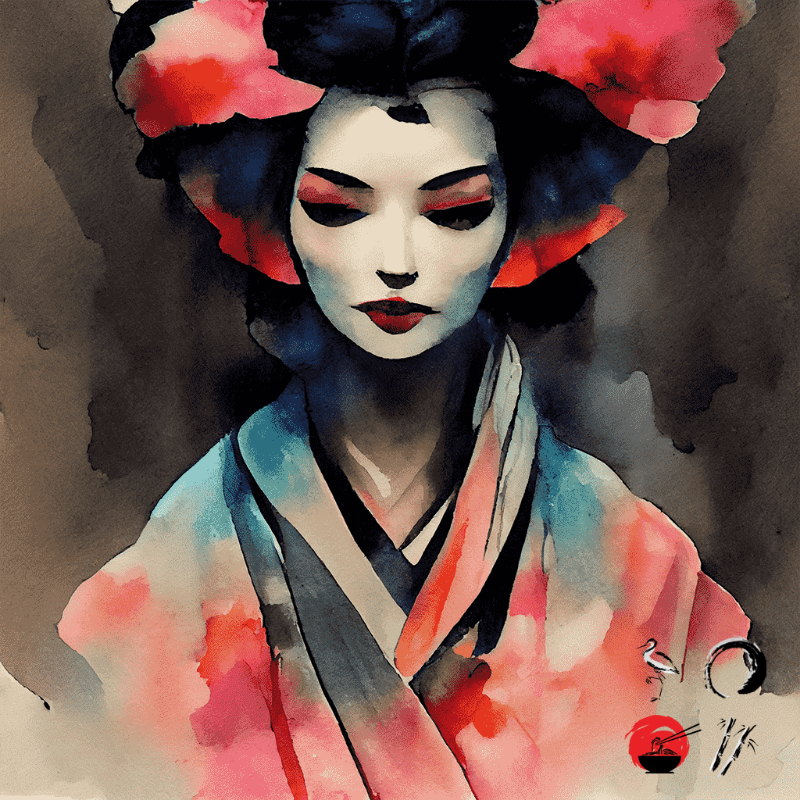 Black Rose and Geisha #9