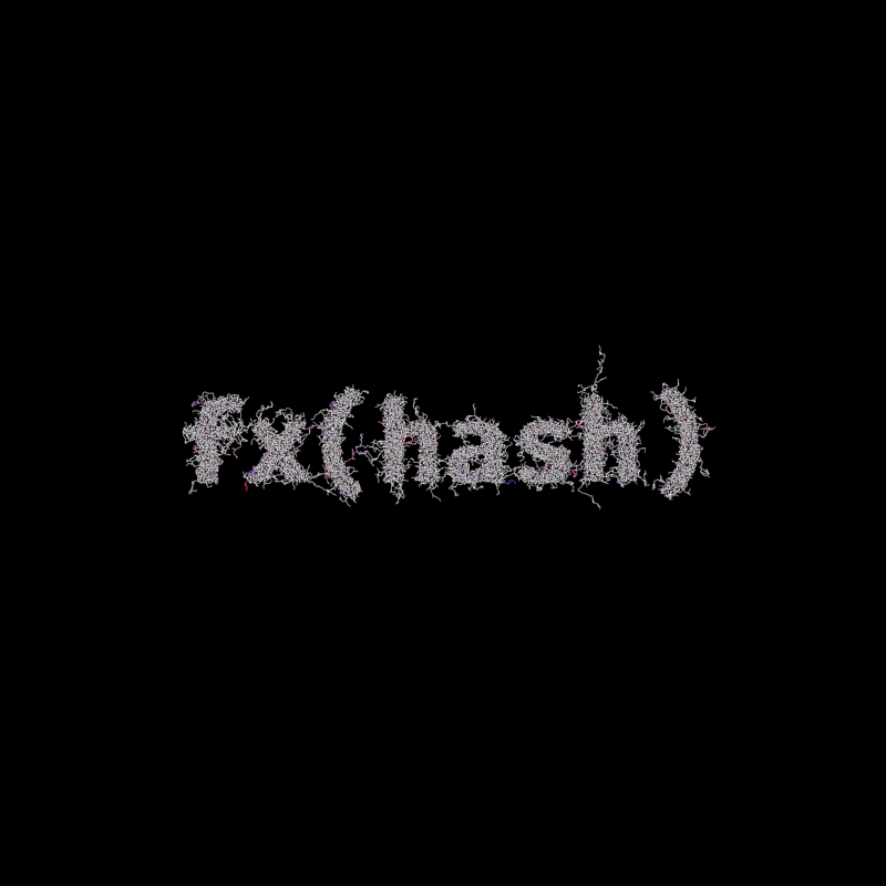 FXHASH Logo with Features #477