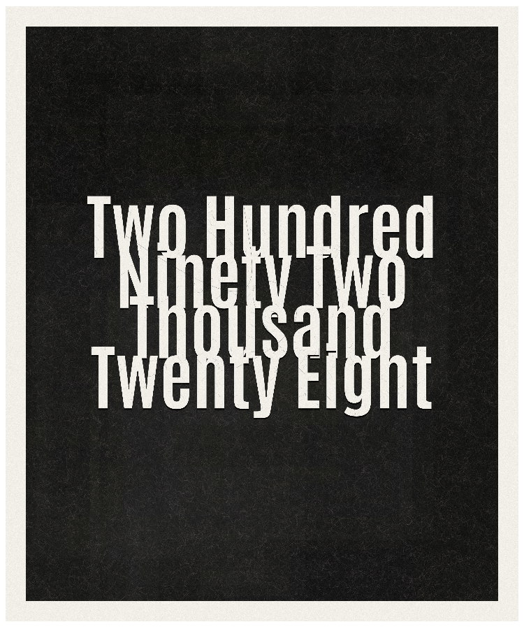 Count #292028