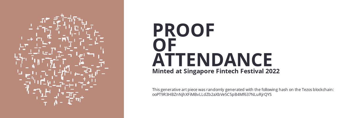 SFF2022 Proof of Attendance Token #1575