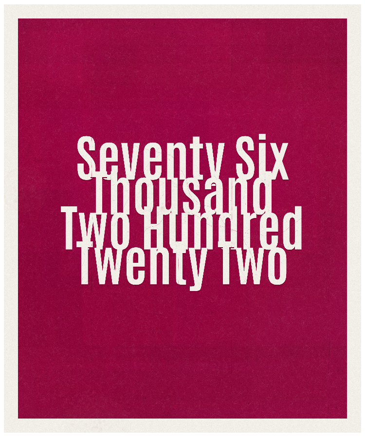 Count #76222