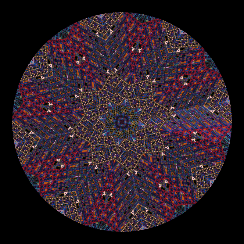 Binary kaleidoscope #5