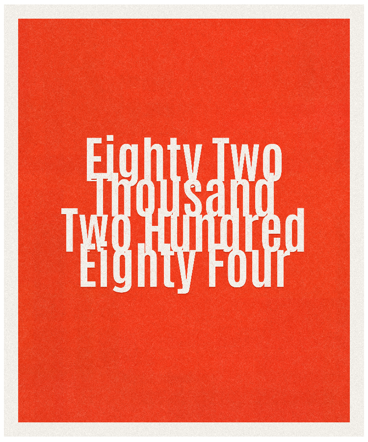 Count #82284