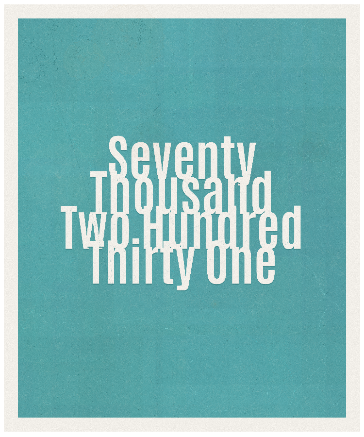Count #70231