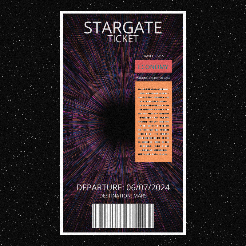 Stargate Ticket | Reboot #10