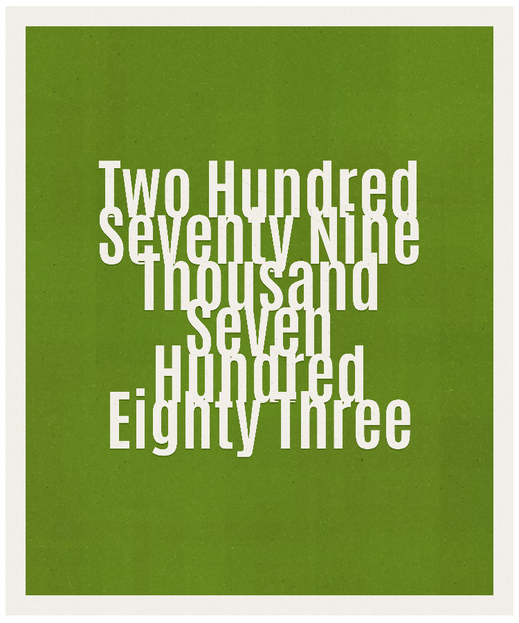 Count #279783