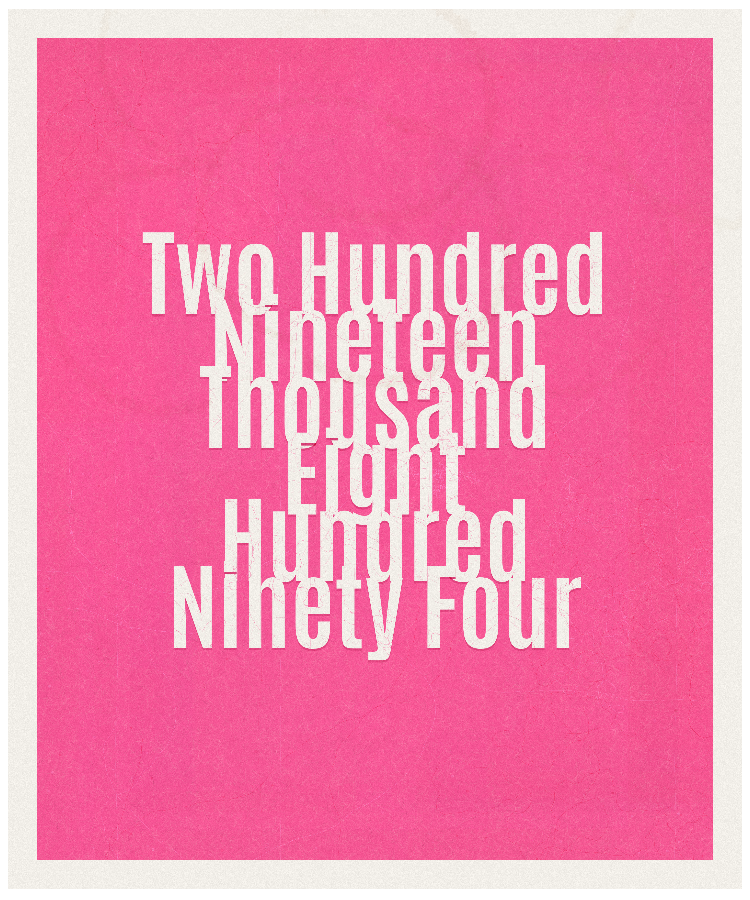 Count #219894