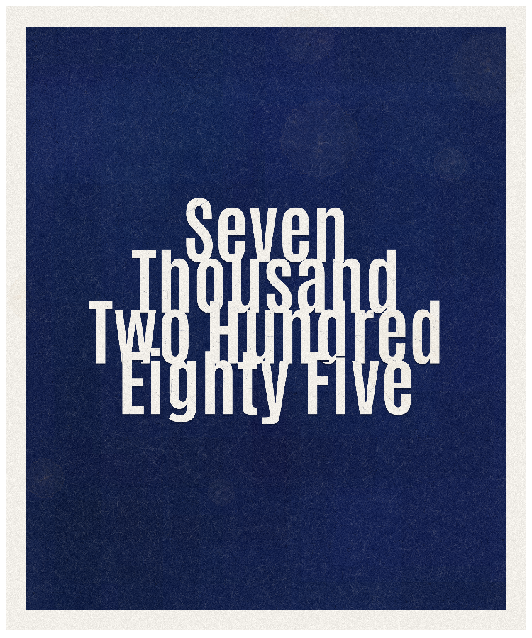 Count #7285