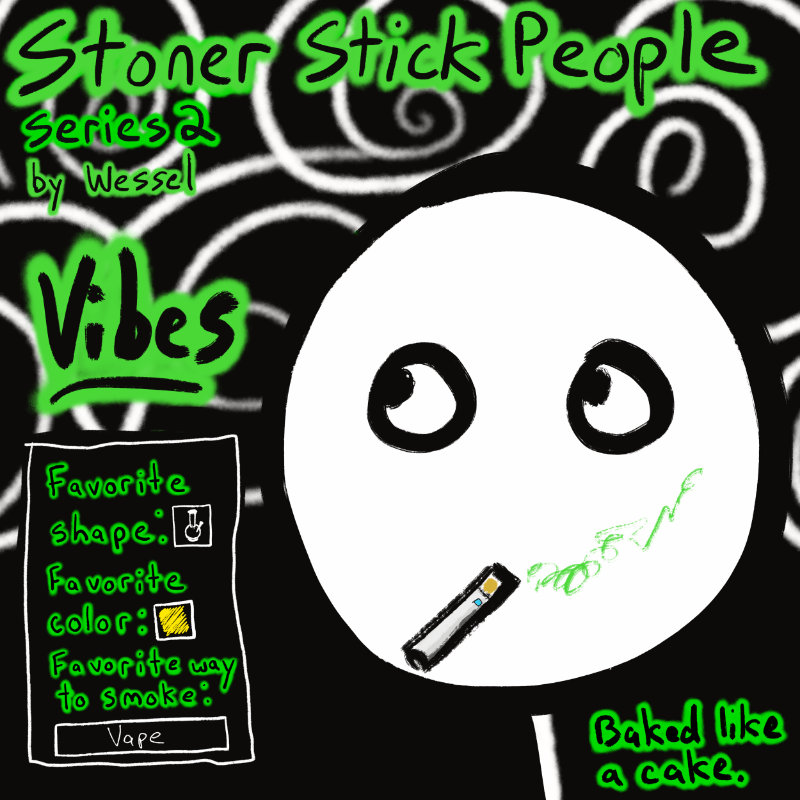 Stoner Stick People Series 2 #54