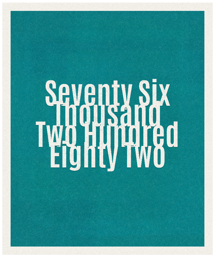 Count #76282