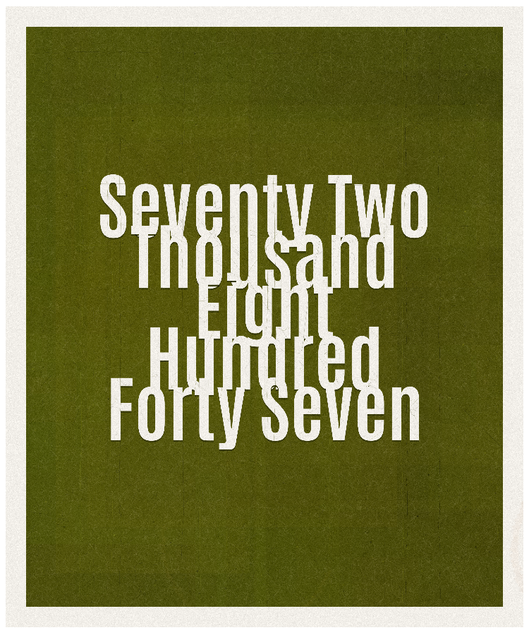 Count #72847