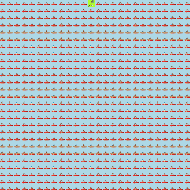 Elementary Cellular Emoji Automata #845