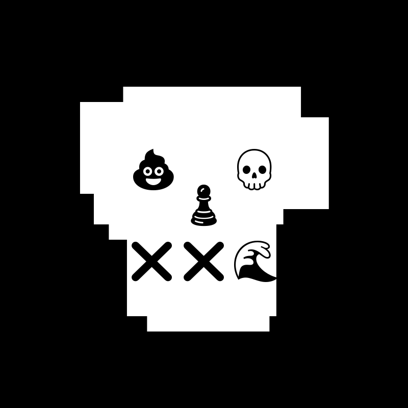 NotSkull(B&W) #139