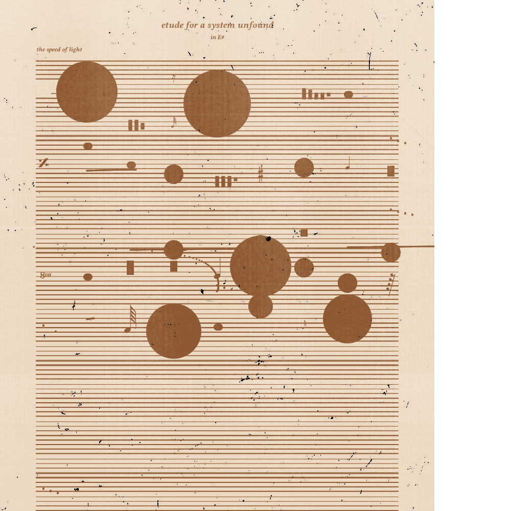 etude for a system unfound #115