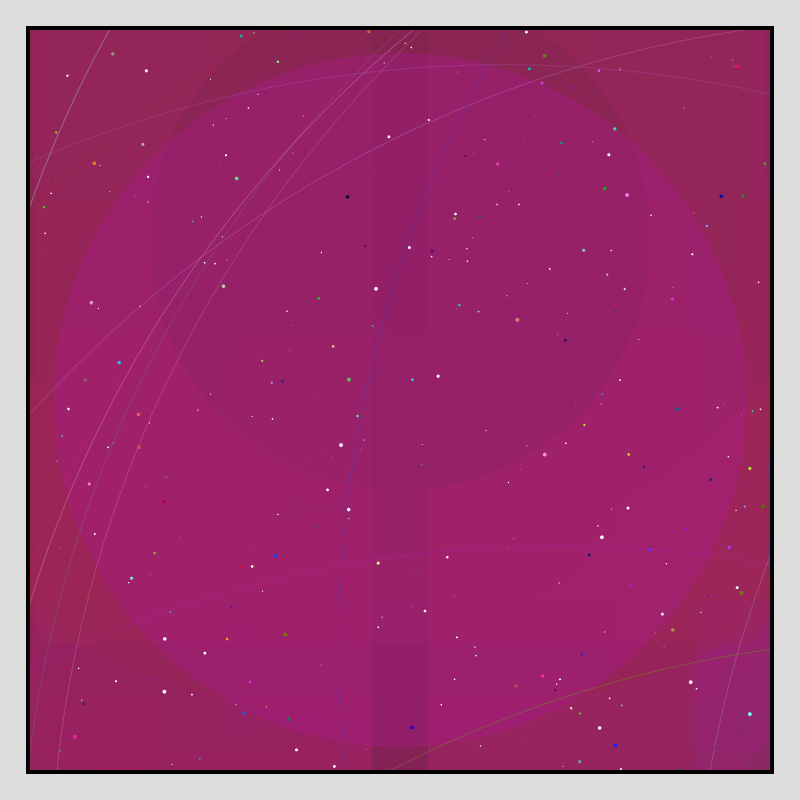 Color Field Starry B #174