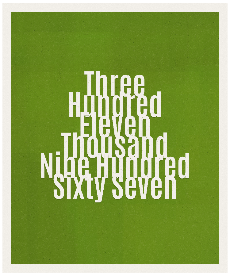 Count #311967