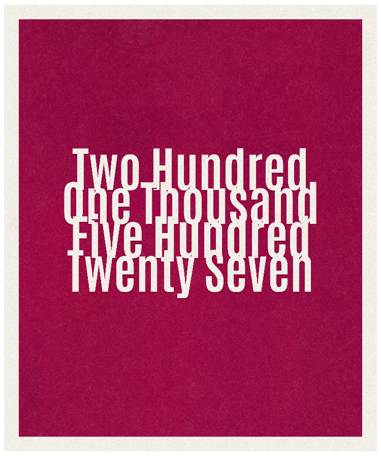 Count #201527