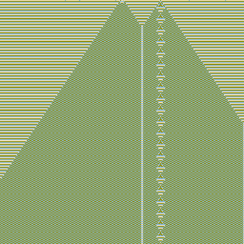 Totalistic Cellular Automata #424