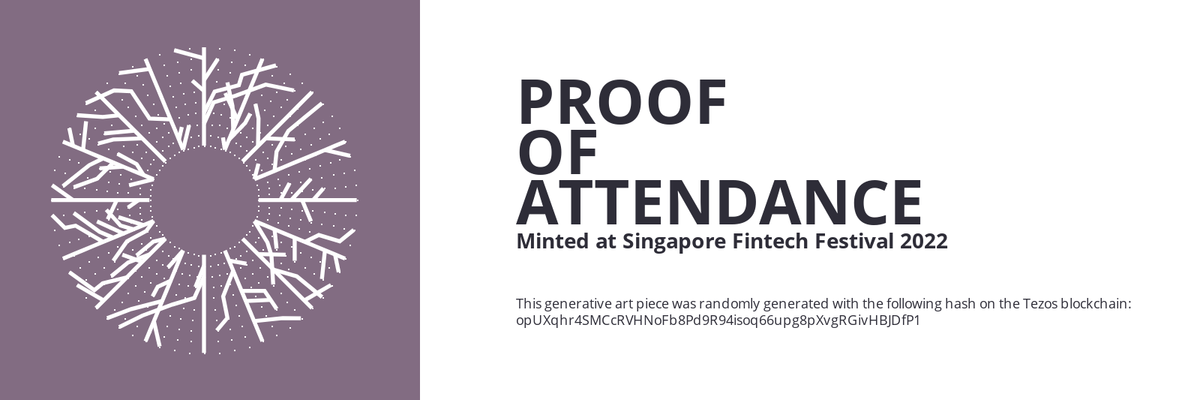 SFF2022 Proof of Attendance Token #297