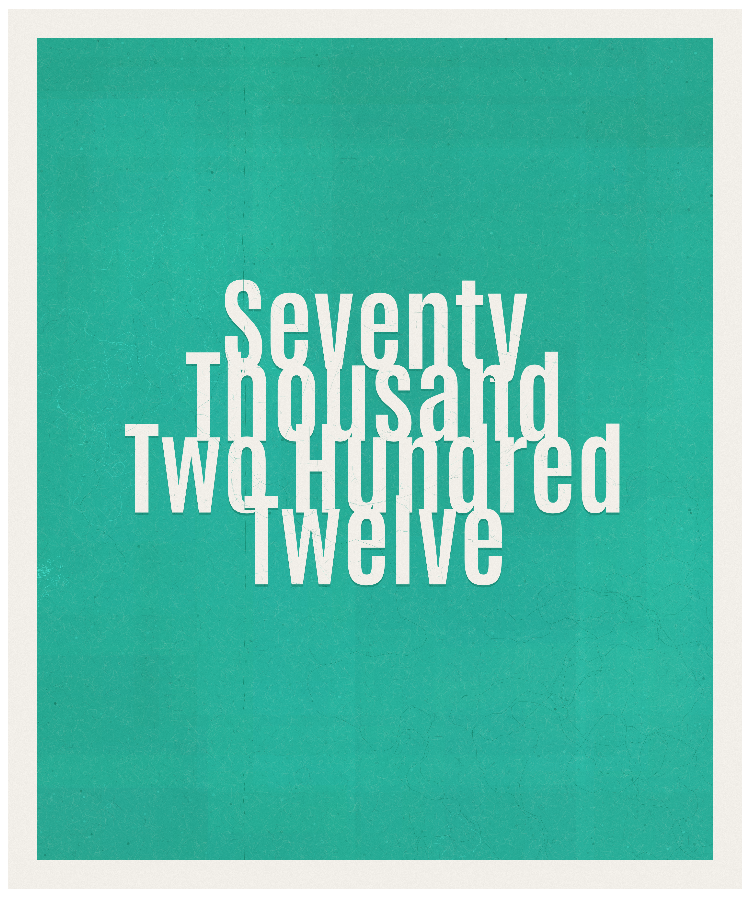 Count #70212