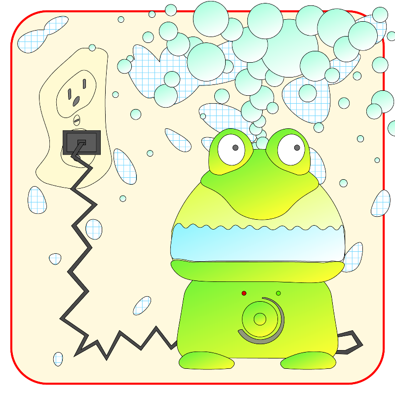 Frog Humidifier #98