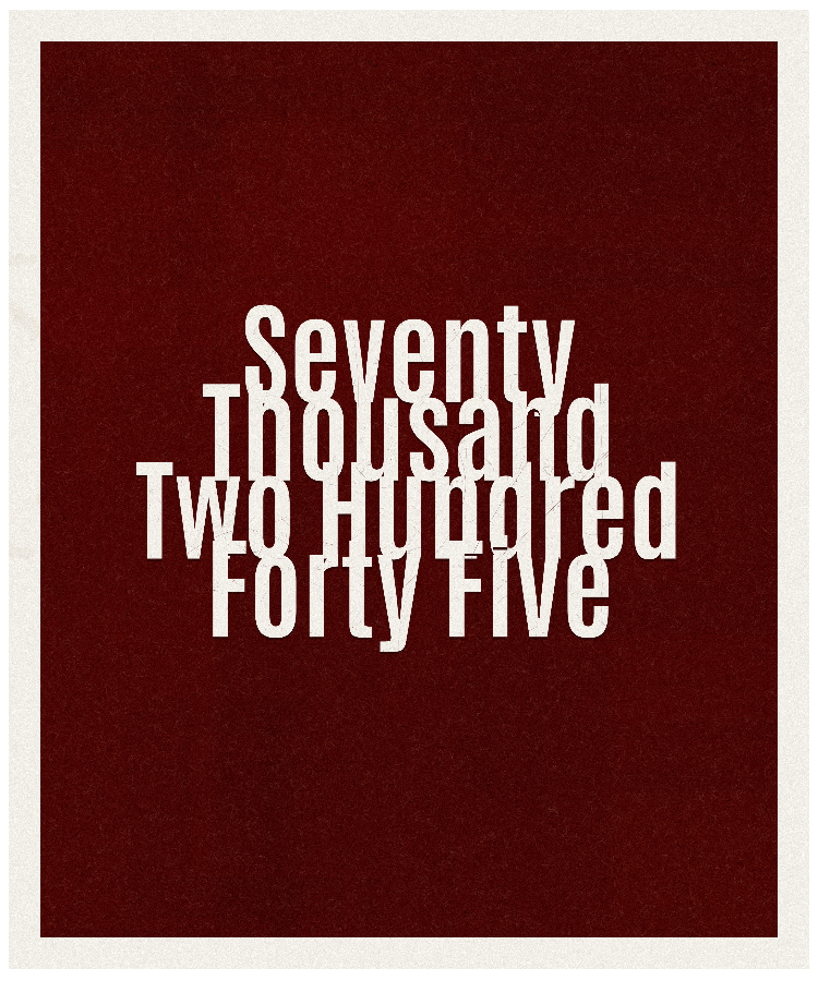 Count #70245