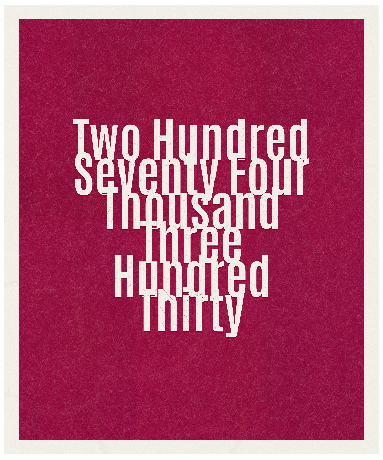 Count #274330