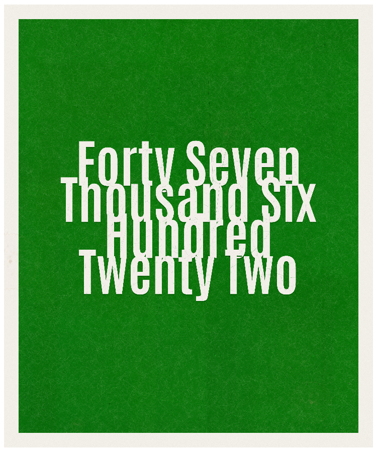 Count #47622