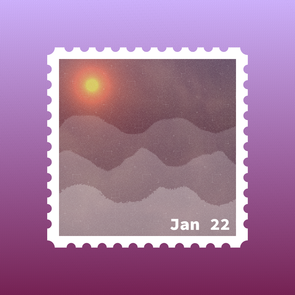 January 2022 stamp #24