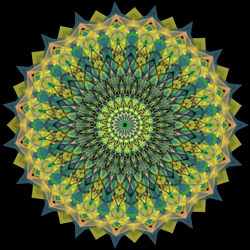 Morphing Mandala - #fxhashturnsone charity #71