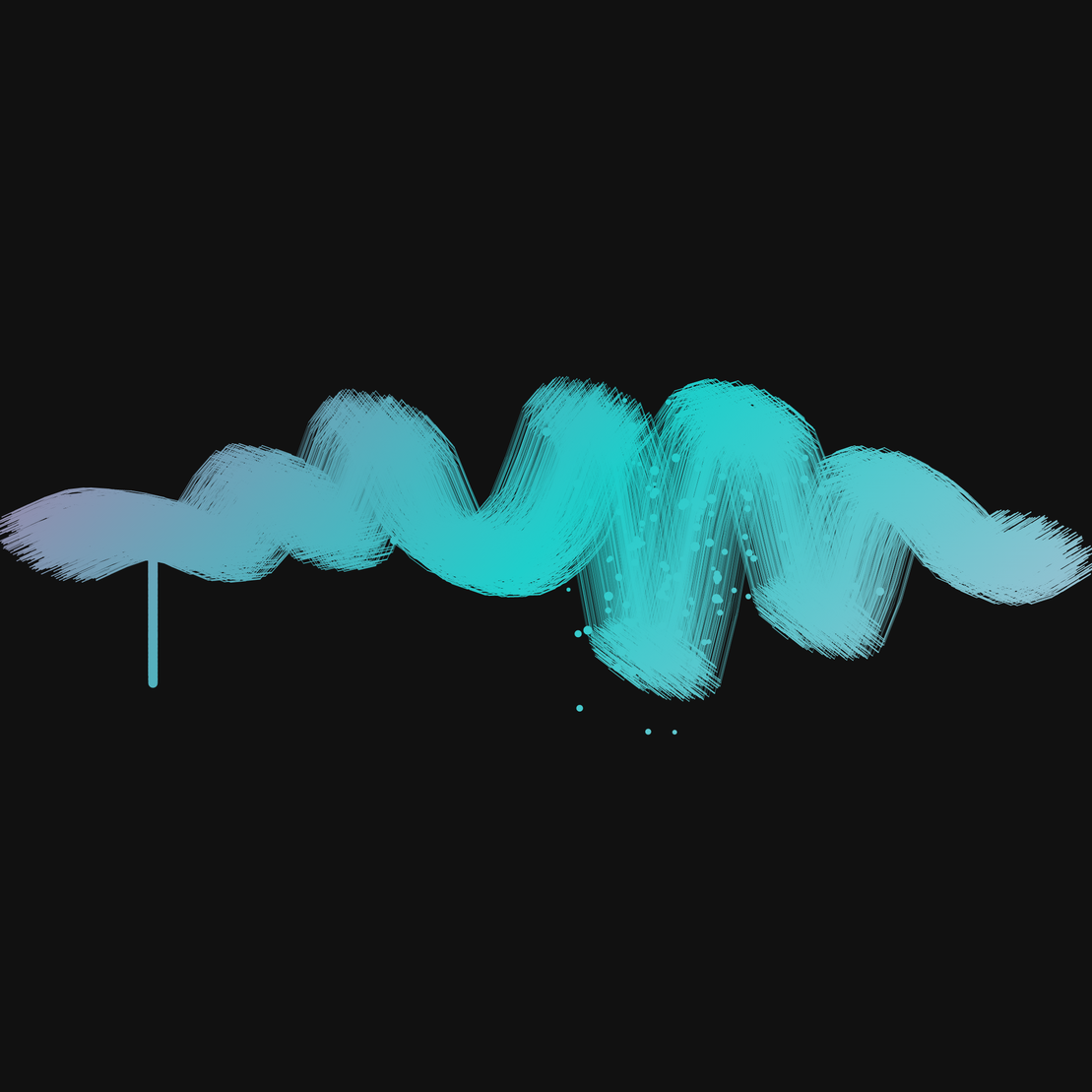 Brush Squigl #125