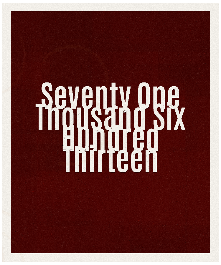 Count #71613