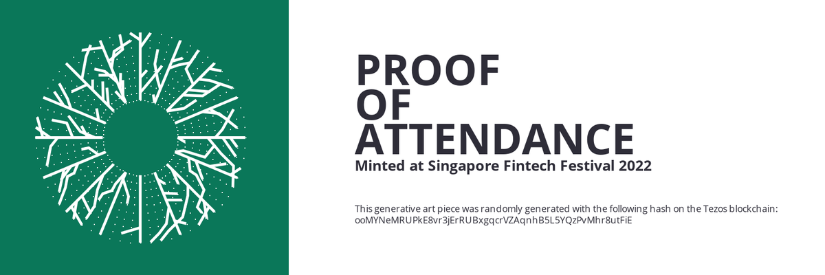 SFF2022 Proof of Attendance Token #292