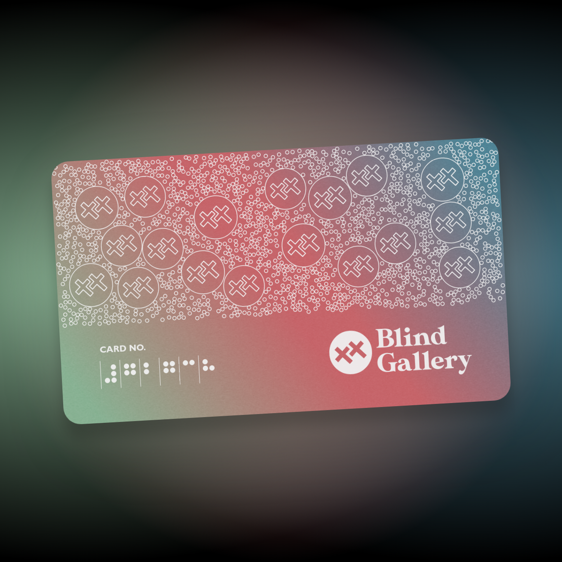 Blind Gallery Club Membership #350