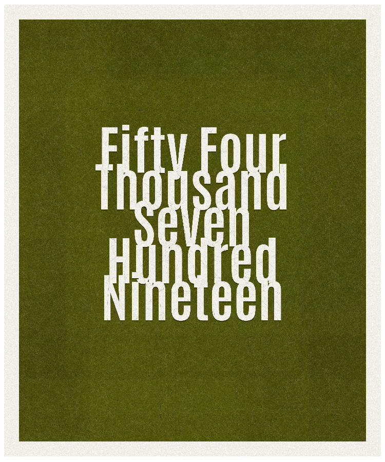 Count #54719