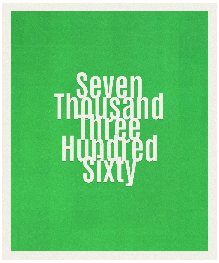 Count #7360