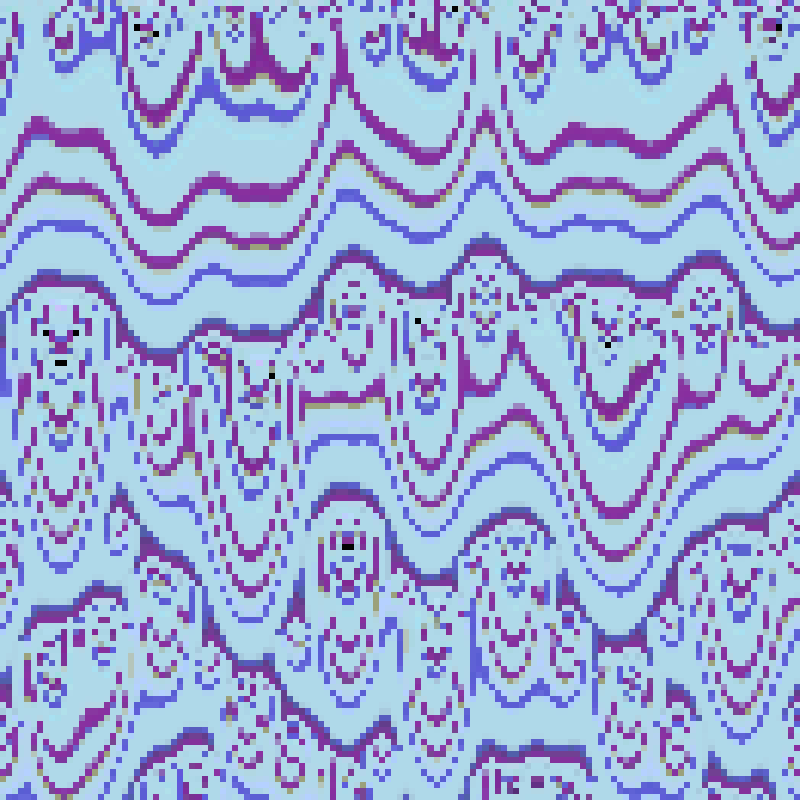 Descending Cellular Automata #46