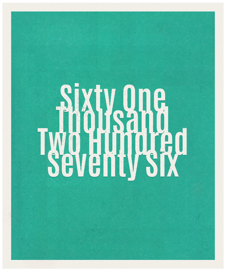 Count #61276