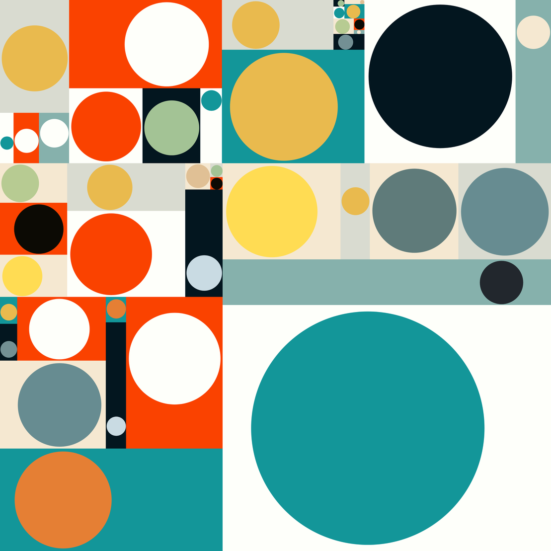 An Increasing Series Of Dots #43