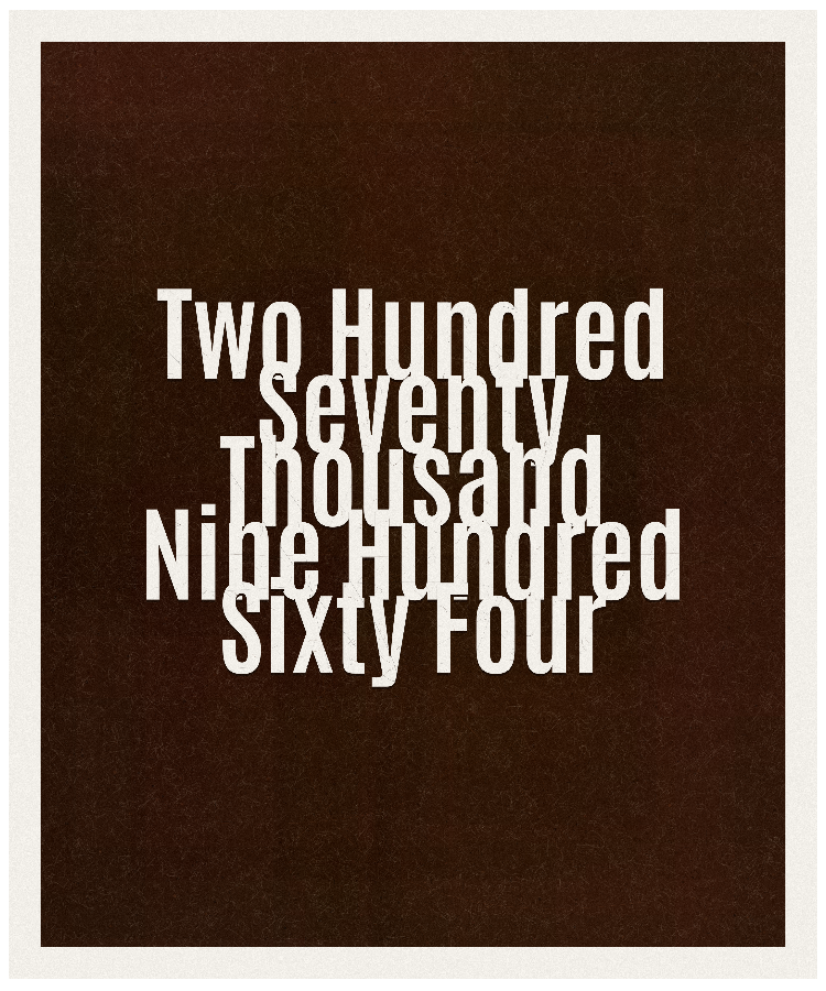 Count #270964