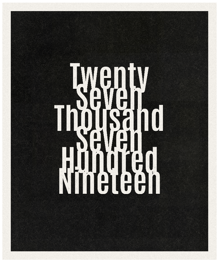 Count #27719