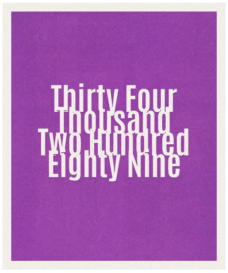 Count #34289